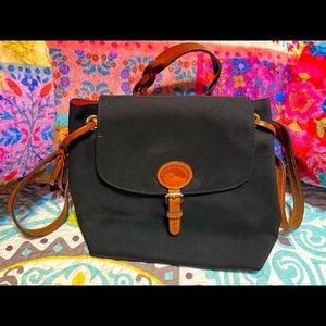 Dooney and Bourke Black Nylon Backpack